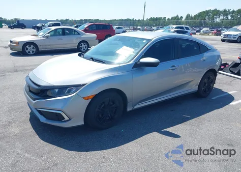 2019 Honda Civic Lx из США, поврежденный, VIN 2HGFC2F65KH569399